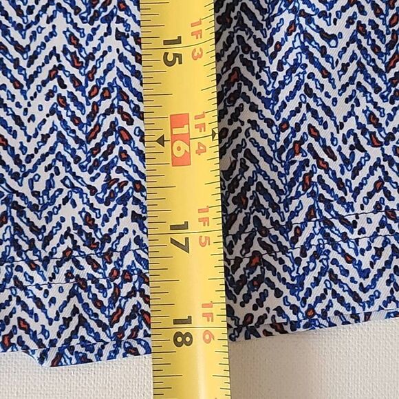 Chase 54 Womens Blue Print Golf Athletic Skort 6 - Picture 8 of 9